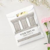 Griechisches Party mit eigenem Text und Stein Geschenktütchen (Versiegelt)