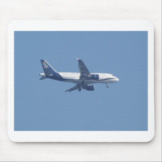 Griechisches Passagierflugzeug Mousepad