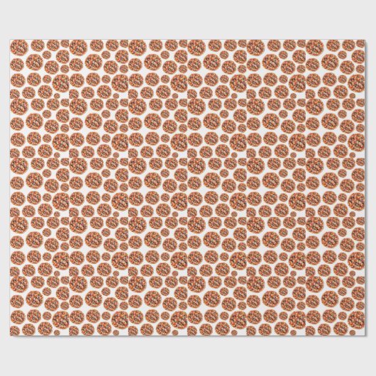 Griechisches Pizzastrom Geschenkpapier (Flach)