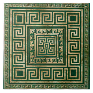 Griechisches Schloss - griechischer Meander - Mala Fliese