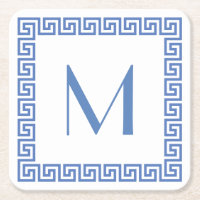 Griechisches Schlüsselentwurfs-Monogramm