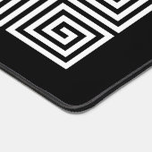 Griechisches Schlüsselmuster Schreibtischunterlage (Ecke)