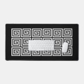 Griechisches Schlüsselmuster Schreibtischunterlage (Tastatur & Maus)