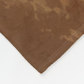 Griechisches Schlüsselmuster Schwarzes Design Fleecedecke (Ecke)