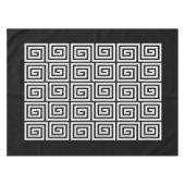 Griechisches Schlüsselmuster Tischdecke (Vorderseite (Horizontal))