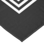 Griechisches Schlüsselmuster Tischdecke (Schrägansicht)