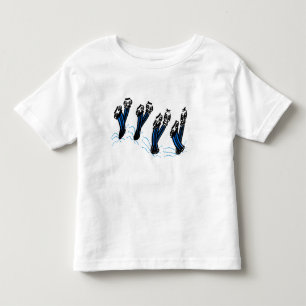 Griechisches Tanzkolonnen Kinderkind-T-Shirt "Ein Kleinkind T-shirt