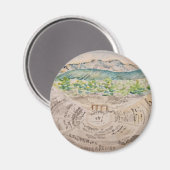 Griechisches Theater Magnet (Vorderseite/Rückseite)