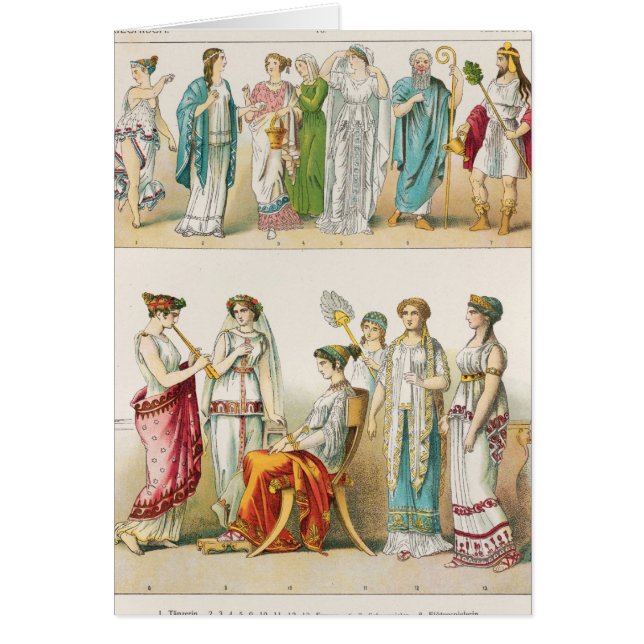 Griechisches Theaterkleid (Vorne)