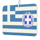Griechisches Wappen Autolufterfrischer (Links)