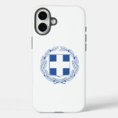 griechisches Wappen Case-Mate iPhone Hülle (Rückseite)