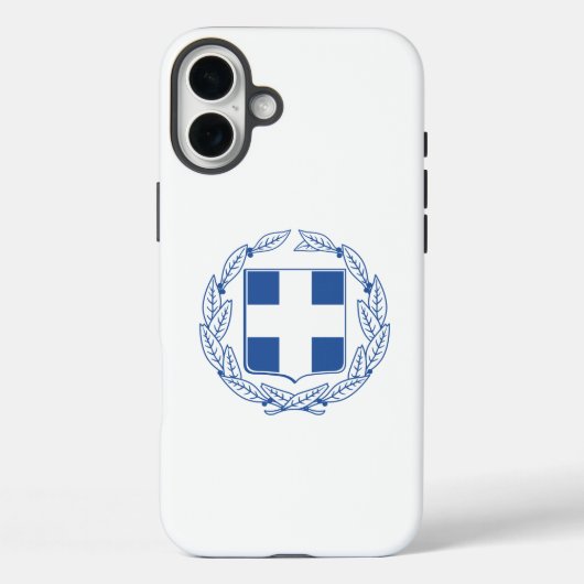 griechisches Wappen Case-Mate iPhone Hülle (Rückseite)