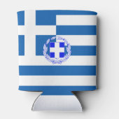 Griechisches Wappen Dosenkühler (Rückseite)