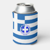 Griechisches Wappen Dosenkühler (Kanne Rückseite)