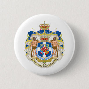 Griechisches Wappen - Griechenland Button