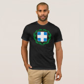 Griechisches Wappen T - Shirt (Vorne ganz)