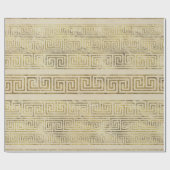 Griechisches Windungs-Muster - griechische Geschenkpapier (Flach)