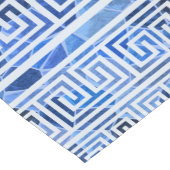 Griechisches Windungs-Muster - griechische Kurzer Tischläufer (Ecke)