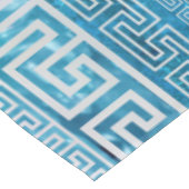 Griechisches Windungs-Muster - griechische Tischdecke (Schrägansicht)