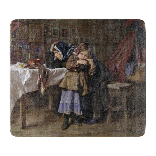 Grief and Mourning (Sympathy After Bereavement) Schneidebrett (Vorderseite)