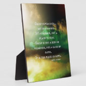 GRIEF endet nie Fotoplatte (Seite)