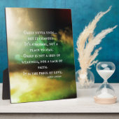 GRIEF endet nie Fotoplatte (Seite)