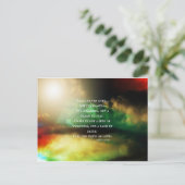 GRIEF endet nie Postkarte (Stehend Vorderseite)