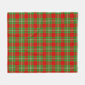 Grierson Tartan Fleecedecke (Vorderseite (Horizontal))