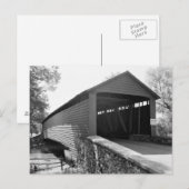 Griesemer Mill Covered Bridge Postkarte (Vorne/Hinten)