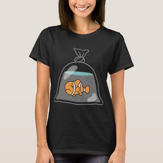 Griesgrämiger Clownfisch T-Shirt (Vorderseite)
