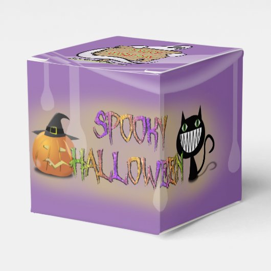 griesgrämiges Halloween Geschenkschachtel (Vorderseite)