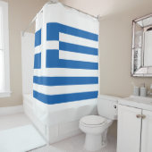 Griesiger Duschvorhang (Beispiel)