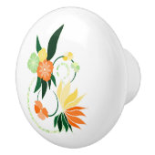 Griff aus orangefarbener Keramik (Rechts)