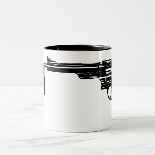 Griff des Todesknalles! Zweifarbige Tasse (Mittel)