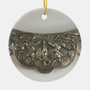 Griff einer Platte, welche die Geburt von Venus, Keramik Ornament