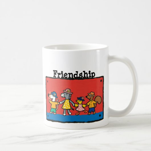 Griff-Hände Maisy und der besten Freunde Kaffeetasse (Rechts)