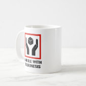 Griff mit Telekinesis Kaffeetasse (Vorderseite Links)