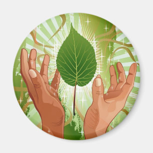 Griff sorgfältig magnet