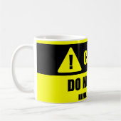 Griff-sorgfältig - Vorsicht! Lassen Sie nicht Kaffeetasse (Links)