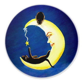 Griffe des sichelförmigen Mondes und der schwarzen