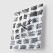 Griffel - Squres Quadratische Wanduhr (Winkel)