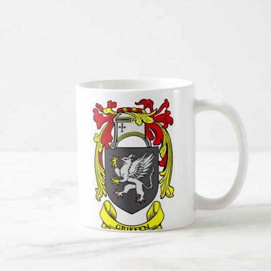 GRIFFEN Wappen Kaffeetasse (Rechts)