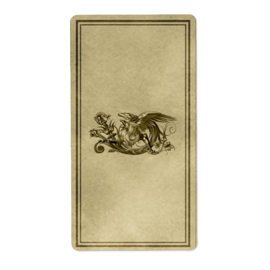 Griffin Apothecary Label (Vorne)