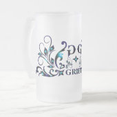 GRIFFIN Bierglas Mattglas Bierglas (Vorderseite Links)