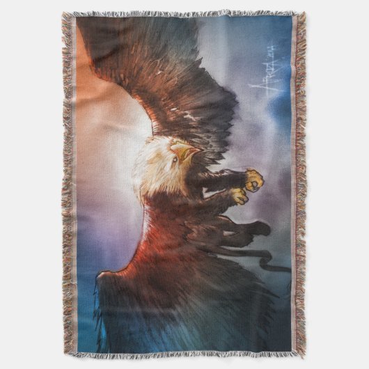 Griffin Blanket Decke (Vorderseite Vertikal)