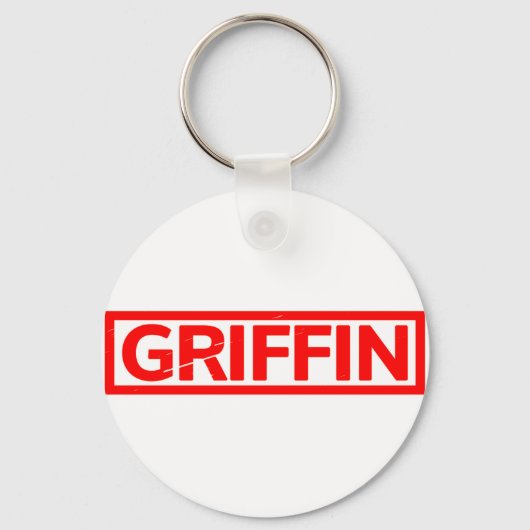 Griffin Briefmarke Schlüsselanhänger (Vorderseite)