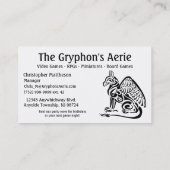 Griffin Business Card Visitenkarte (Rückseite)