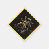 Griffin Cocktail Napkin Serviette (Ecke)