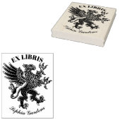 Griffin Ex Libris Gummistempel (Stempel)