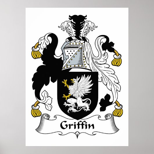 Griffin Familienwappen Poster (Vorne)